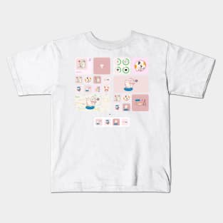 Kitten On IOS15 Kids T-Shirt